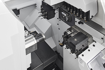 L12X model, inside the cutting room