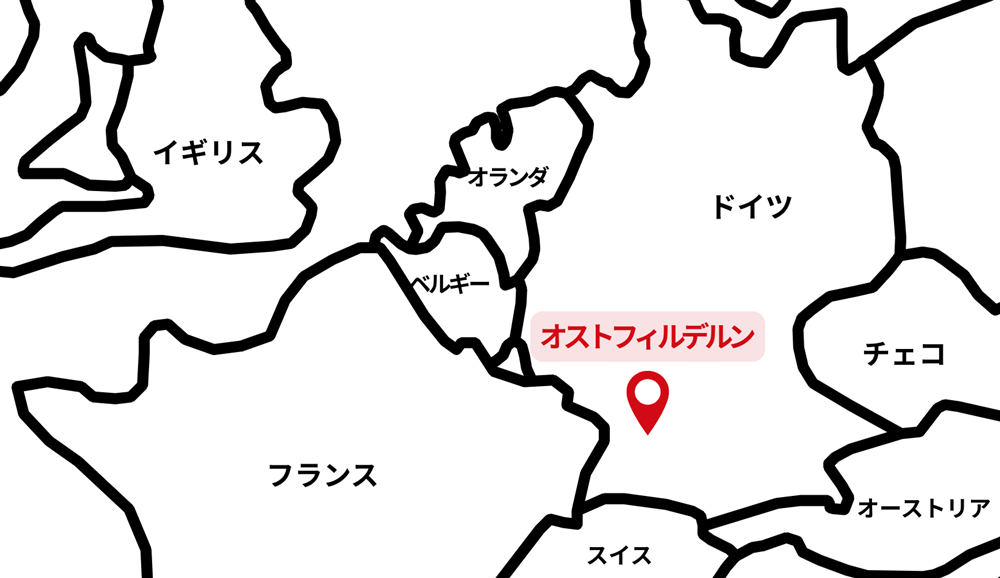 シュツットガルト地図